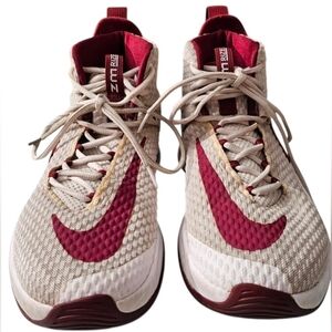 Nike Zoom Rize TB Promo Basketball Shoes White Team Red Men's Size 14